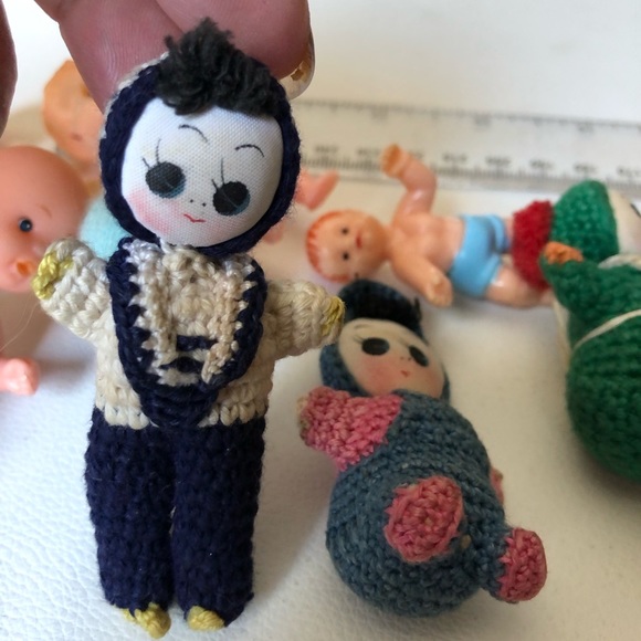 Lot of Vintage Dolls Hong Kong & Hand Made & more - Picture 5 of 16